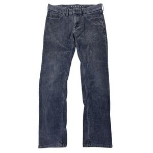 Vissla Boarder Corduroy Pants Mens 30x31 Gray Cotton Blend Straight Fit Rugged